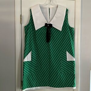 Vintage inspired 60s mod handmade sailor cosplay anime nautical preppy dress